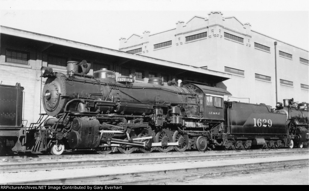 ATSF 2-10-2 #1629 - Atchison, Topeka & Santa Fe